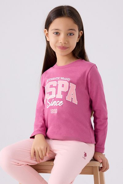 U.S. Polo Assn. Girl's Purple Pajama Set 50299862 -Vr038