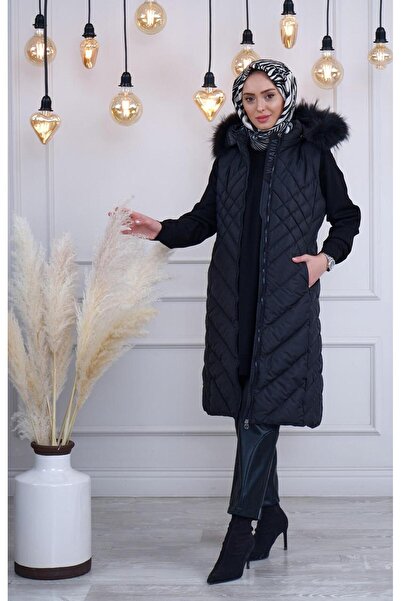 Womania Ekvator Yelek 18263 Siyah