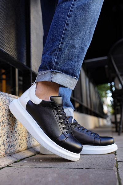 TB Terzi Bey Tb256 Cbt Estrella Men's Shoes Black/White