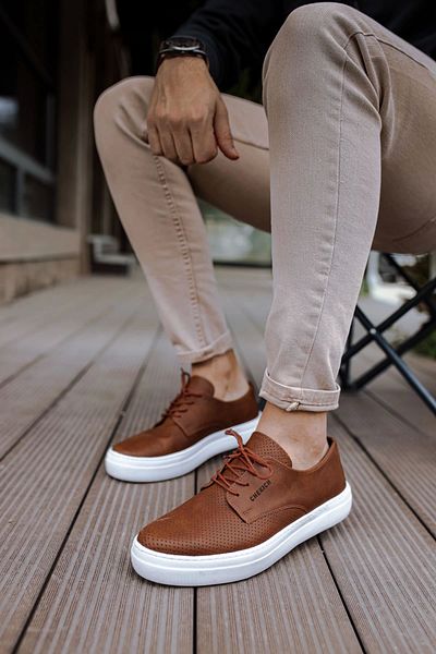 TB Terzi Bey Tb061 Cbt Rex Men's Shoes Taba