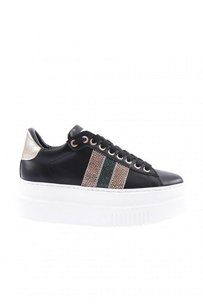 DGN Pantofi pantofi de damă cu piatră argintie groase, negri 15299763118