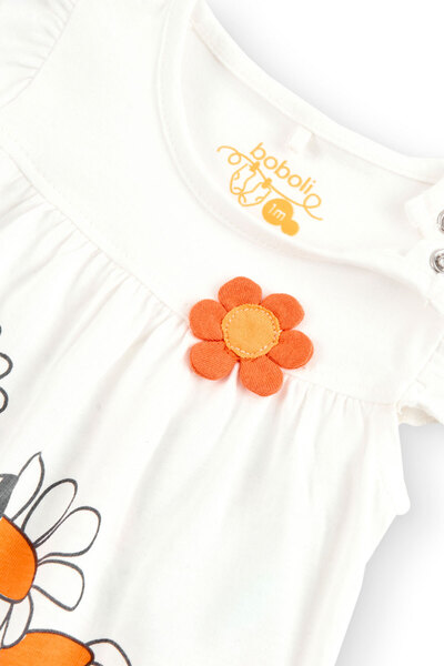 Boboli Kız Newborn Kısa Tulum