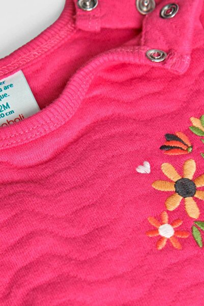 Boboli Kız Çocuk Elbise Koyu Pembe