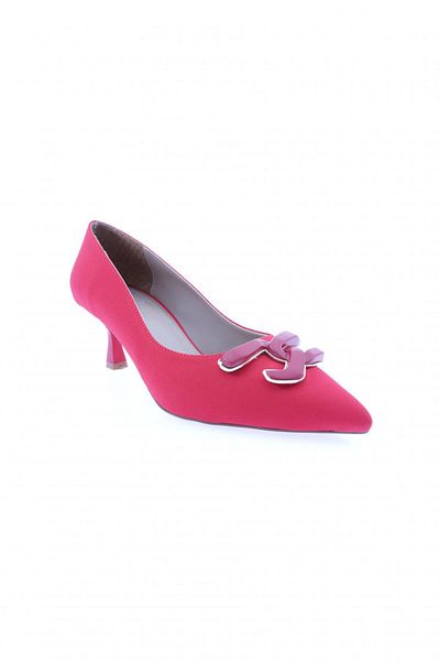 DGN Accesoriu de damă cu vârf ascuțit pantofi cu toc Red Scuba 2154412821