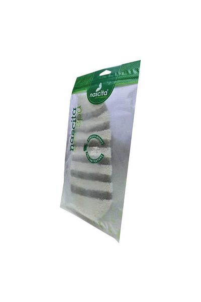 K&A Cotton fiber shower and massage glove 12x24