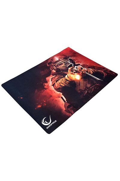 Rampage 300350   لوحة ماوس ألعاب مقاس 350 × 250 × 2 مم