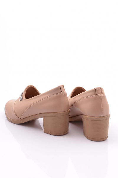 DGN 23032 Μοντέλο γυναικεία παπούτσια με τακούνι με μοτίβο με κορδέλα