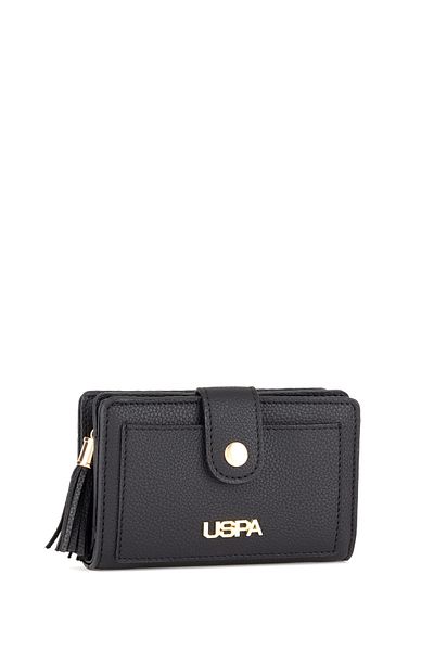 U.S. Polo Assn. Women's Black Wallet 50295135 -Vr046