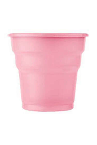 ZERO LAND - 25 Plastic Cups Pink Alsat