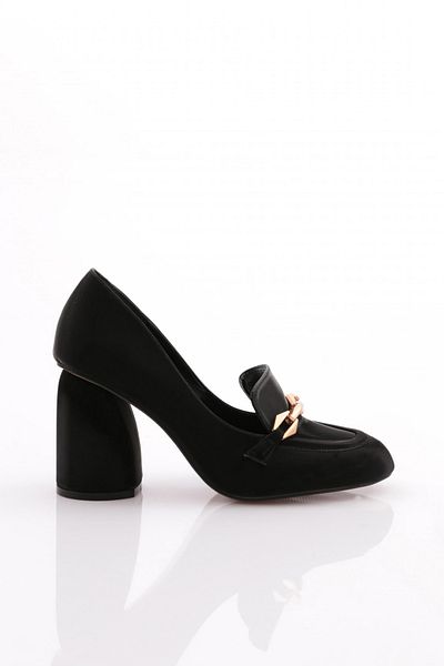 DGN 6029 Model Women's Heeled Shoes with Iron Accessories