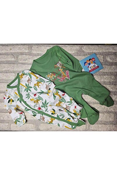 Miniworld Hayvan Desenli 2'li Patik Tulum