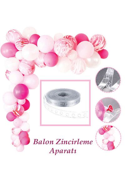 ZERO LAND - Meter Balloon Chain Apparatus Transparent Drstr