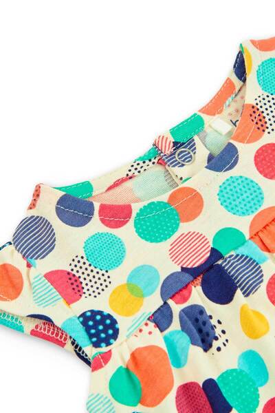 Boboli Kız Newborn Kısa Tulum