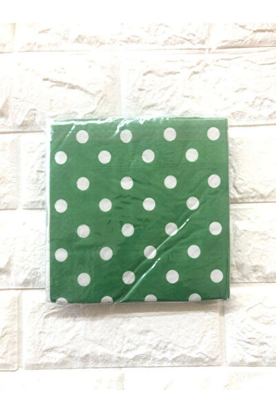 ZERO LAND - 20Pcs Napkin Points Green 1490658712