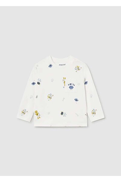 MAYORAL Erkek Bebek Baskılı Sweatshirt