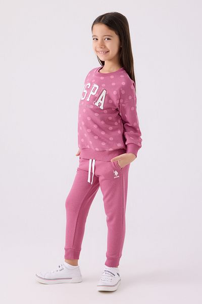 U.S. Polo Assn. Σετ Πιτζάμες Μωβ για κορίτσια 50299868 -VR038