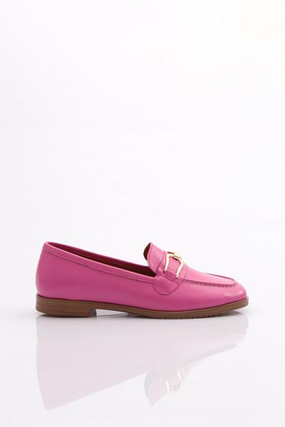 DGN Ironed Blunt (Toe Ballerina) Fuchsia Brand 1932110   Model Woman