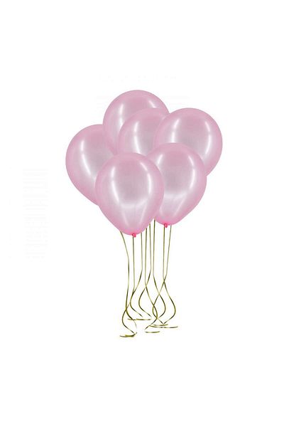 ZERO LAND - 100Pcs Latex Cake Balloon Pink 12 Inch - 30 cm Alsat