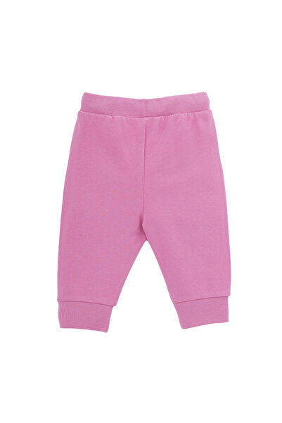 Miny Center Pink Baby Girl Sweatpants