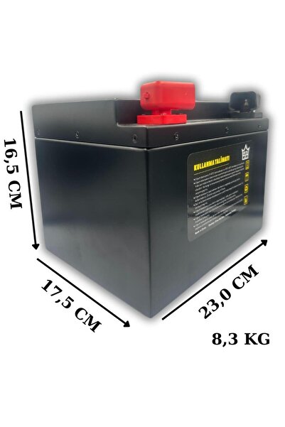 ORTEC 60v 15ah Lifepo4 Elektrikli Motosiklet Aküsü - 60v 5a Lityum Şarj Aleti Seti