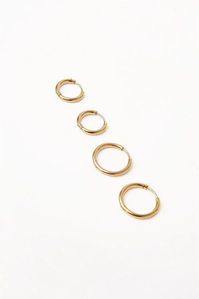 MakeWell أقراط من الفولاذ غير قابلة للتشويه، أقراط من الفولاذ على شكل فراشة وردية وزهرة ديزي