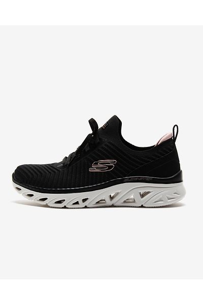 SKECHERS Glide - Step Sport - New Hype Pantofi sport negri pentru femei 149558 Bkpk