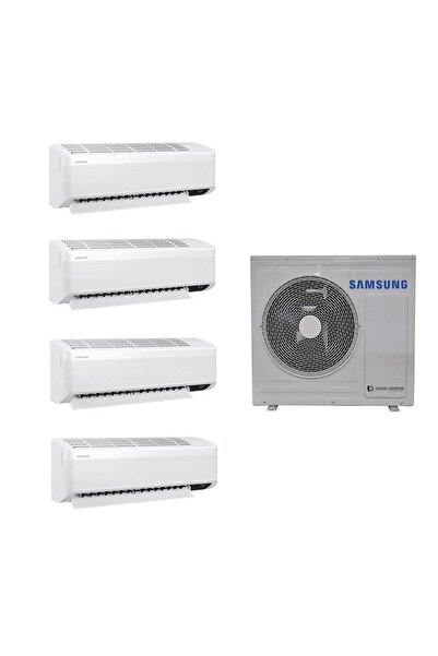 Samsung Wind Free Multi 1+4 Sistem (AJ100TXJ5KH/EA) 12+12+12+24 Btu 10 kw Dış...