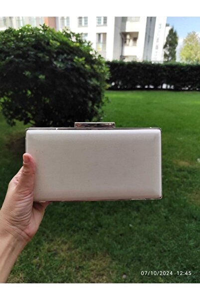 lowell home Βραδινή τσάντα φορέματος Pearl Series Mother of Pearl Stone Box