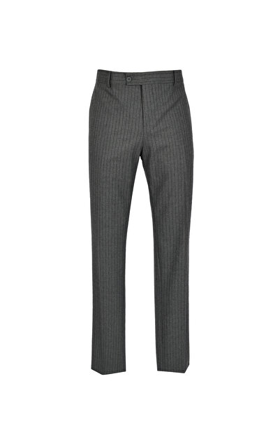 Cengiz İnler Cengiz Inler Kalın Çizgi Slim Fit Erkek Kumaş Pantolon