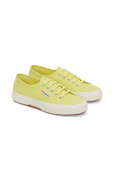 Superga 2750-cotu klasické unisex žlté tenisky bez členkov