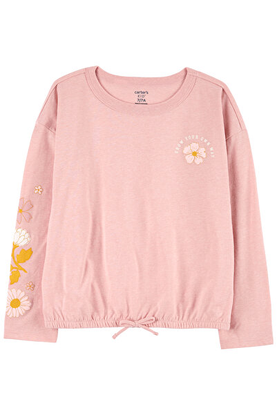 Carter's Ροζ μπλουζάκι για κορίτσι