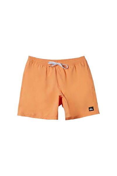 Quiksilver Everyday Solid Volley 15 Men's Orange Volley Shorts Men's Volley S...