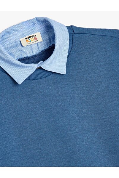 Koton Boy's Blue Sweat - 5Wkb10383Tk