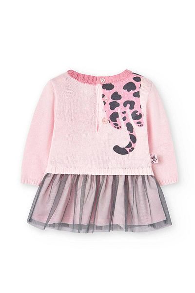 Boboli Baby Girl Dress Light Pink
