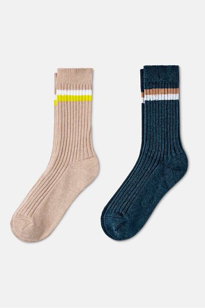 Tchibo Men 2 Pair Knitted Socks, Multicolor