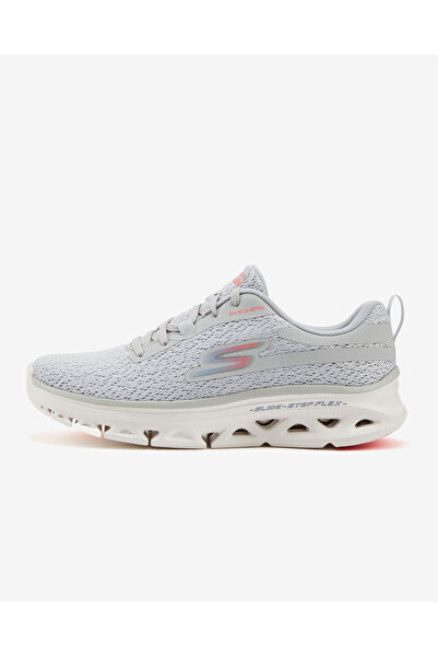 SKECHERS GO RUN GLİDE - STEP FLEX Kadın Gri Koşu Ayakkabısı 128890 GRY