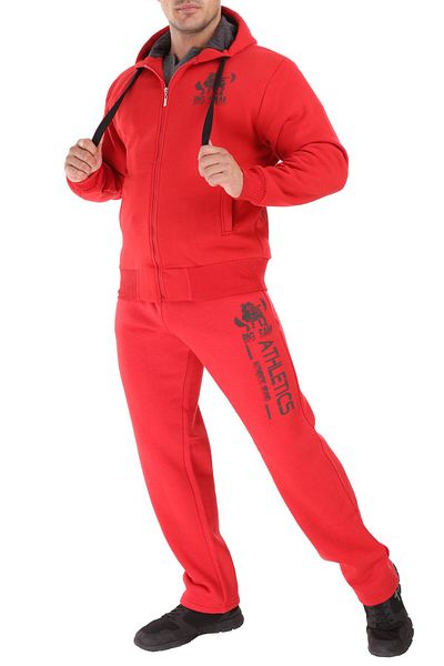 Big Sam Big Sam 3613 - Red Hooded Tracksuit