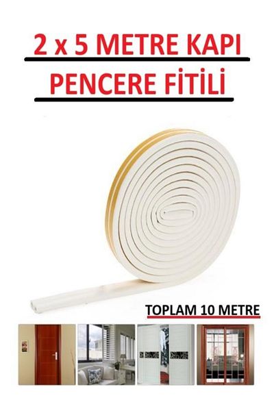 optana Pinapen Wick Door Glass Tape - Wind and Cold Blocker, Adhesive Isolation Tape