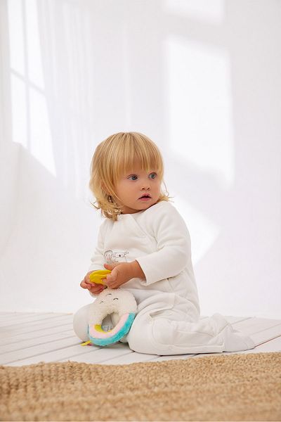 Miny Center Unisex Baby Sleeping Bag Ecru