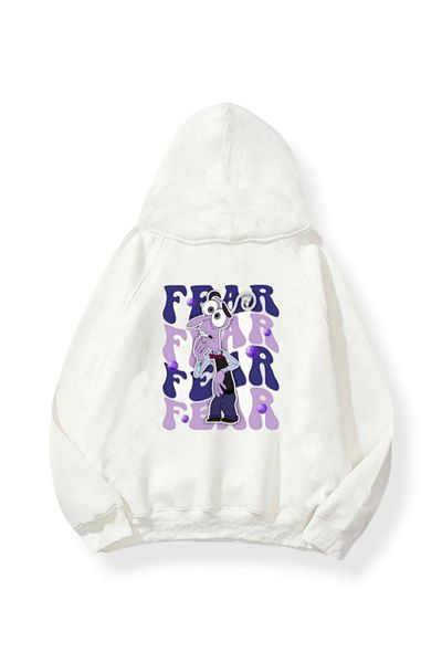 Carpe Hanorac oversize Fear cu 3 fire