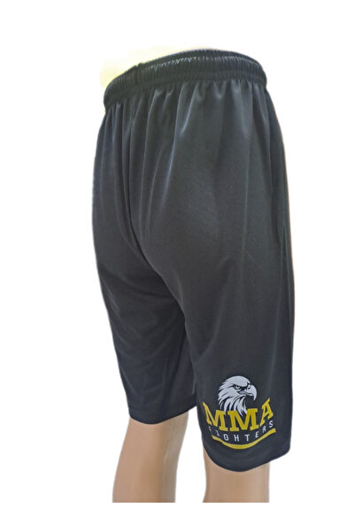 Octagon Şort Mma Logolu Siyah