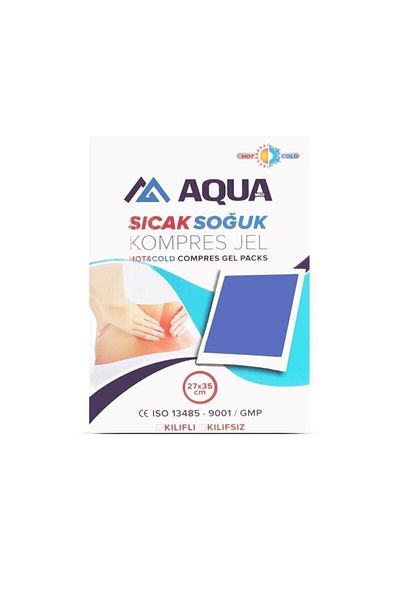 Aqua جل ضاغط ساخن وبارد 27×35
