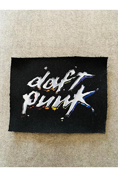 icase DAFT PUNK  Müzik grubu Dijital Baskı Suya Dayanıklı Yama Patch Dikilebi...