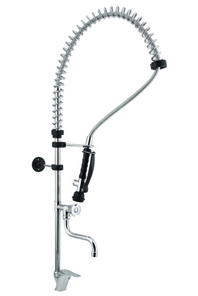 LVA TEZGAHTAN ÇIKIŞLI ÇIFT SU GİRİŞLİ ARA MUSLUKLU MİX BATARYALI- EKO SERİ