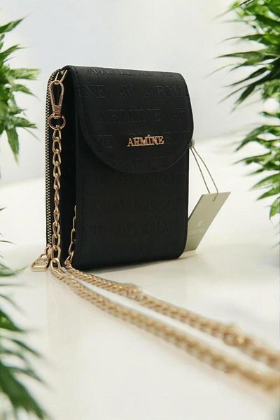 Armine 320 Black Printed Women's Daily Bag