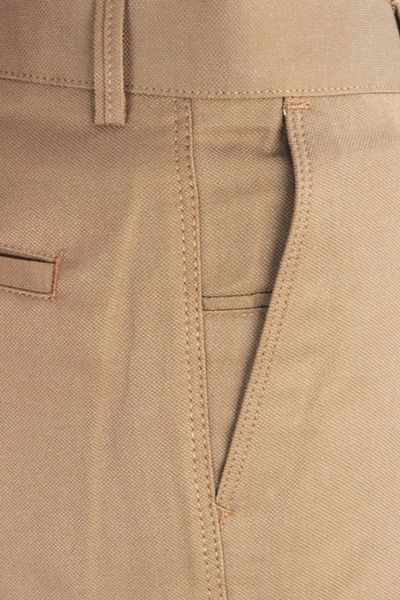 Varetta Men's Tan Linen Trousers - Armoured, Pocket and Classic Cut