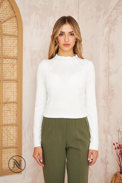 KAROL Front Stitched Blouse