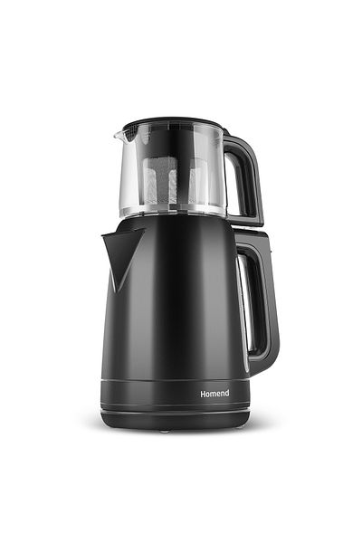 HOMEND Royaltea 1756H Black Plastic Tea Machine