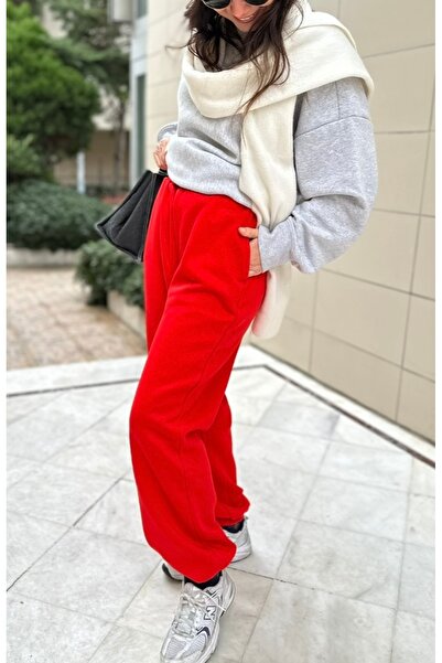 LaSorella Butik KADIN KIRMIZI EŞOFMAN ALTI