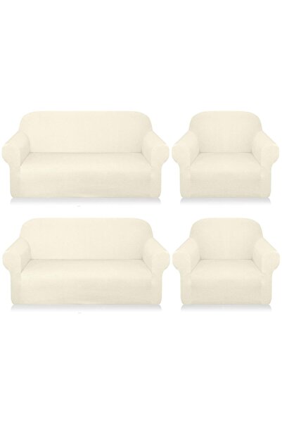 elgeyar High Flexible Lycra Cluster - Patterned Ballet Sofa and Sofa Bed Cover, Elastic 3311